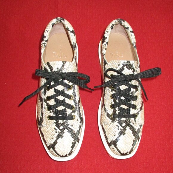 Linea Paolo Kendra Snakeskin Sneakers - Picture 4 of 15